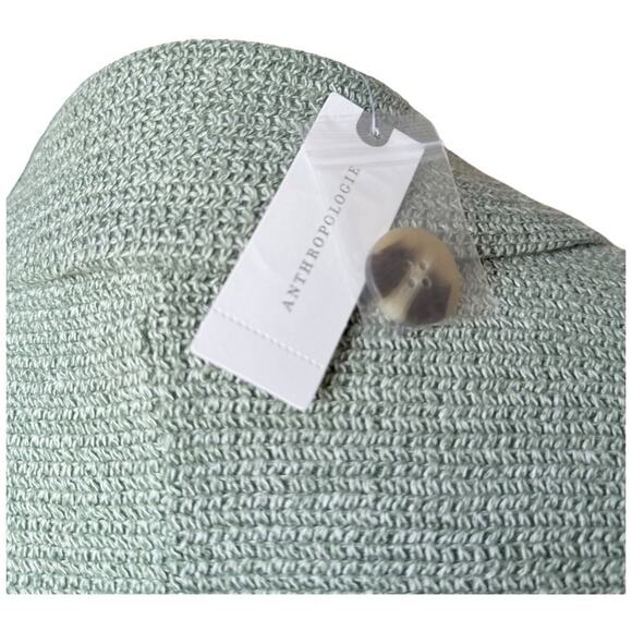 French Mauve Anthropologie Sage Textured Knit Longline Blazer Cardigan Coat S - Picture 10 of 10